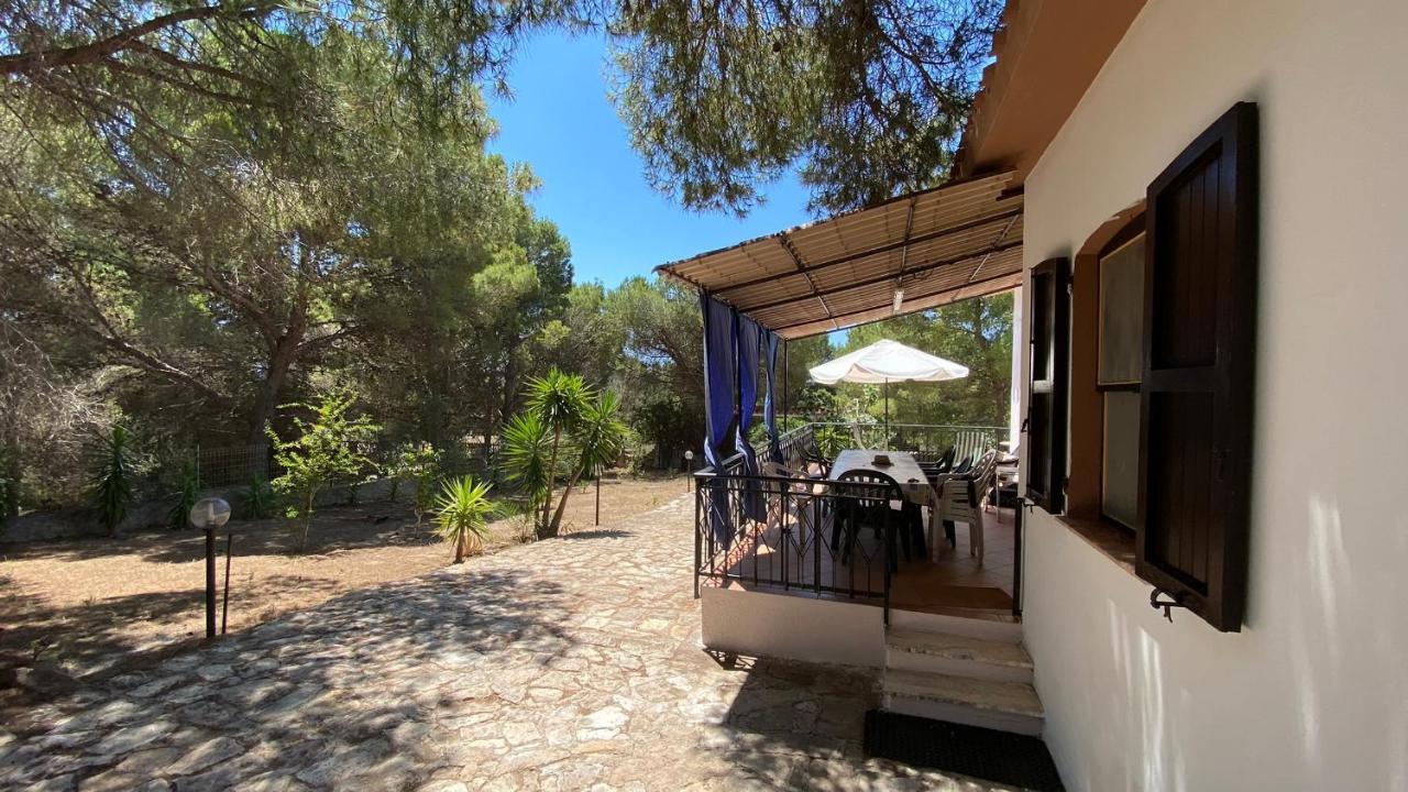 Mario & Nina - Portopino House Porto Pino Exterior foto